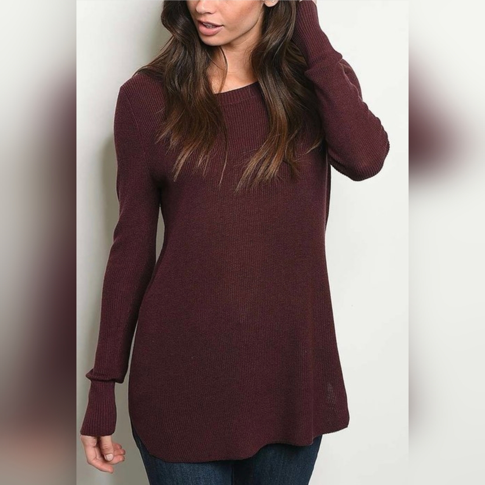 Natural Reflections Hi-low Sweater Size Small